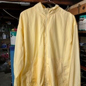 CALIA by Carrie Underwood Men's Light Yellow Windbreaker